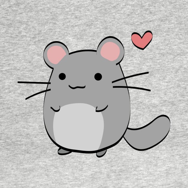 A Little Chinchilla Friend by sesame doodles